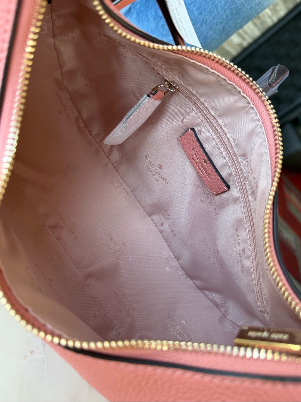 New Kate Spade Leila Pebbled Leather Shoulder Bag - Picture 15 of 16